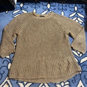 J Crew Linen Beach Sweater